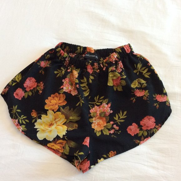 Ambiance Pants - Floral Shorts
